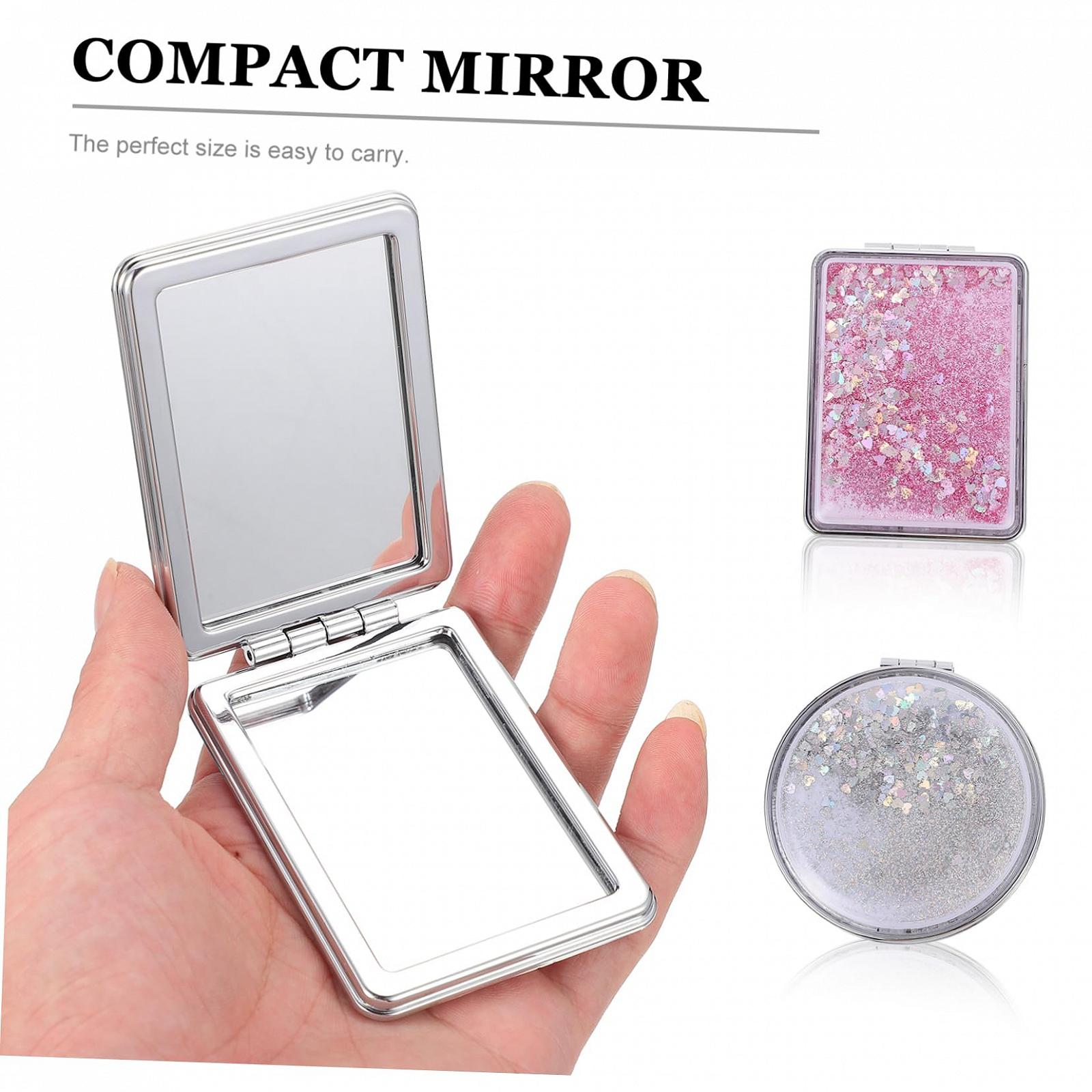 Зеркало Angoily 6 STK Schminkspiegel Makeup Mirror Mini-Kosmetikspiegel Двухстороннее, фото №5