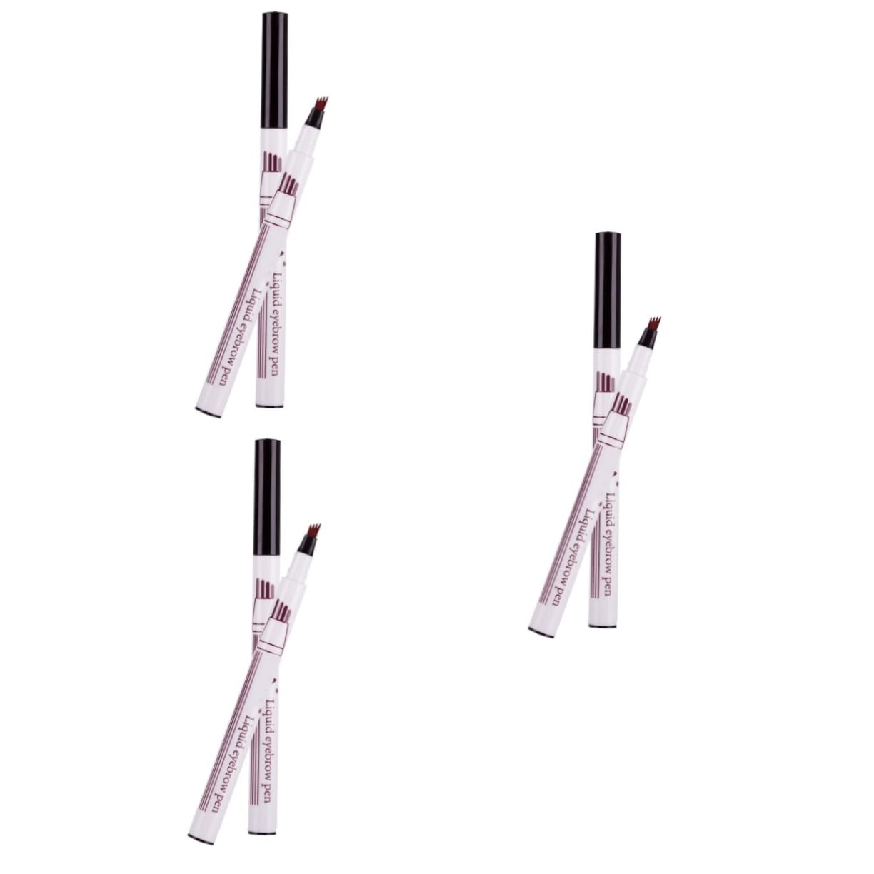 Олівець для брів Angoily Flüssiger Augenbrauenstift Набір 3 шт., фото №1