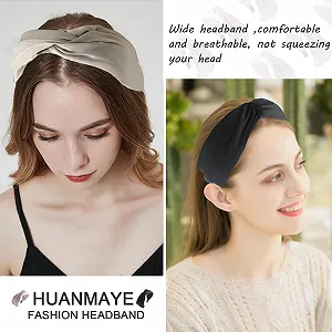 Обруч широкий с бантом Французский узел synthetic.ua - Фото 1