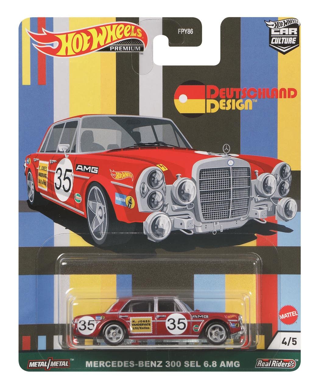 Модель Hot Wheels '71 Porsche 911 Door Slammers 1/5 Car Culture 1:64 GJP76 FPY86, фото №1