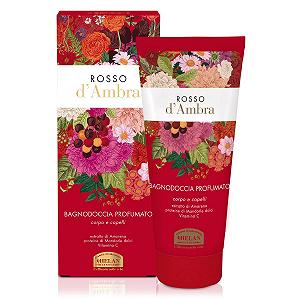 Шампунь и гель для душа Helan Amber Red с витамином C и сладким миндалем 200 мл - Фото 1