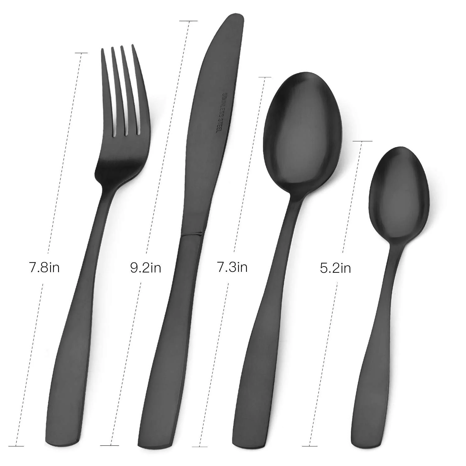 Набор столовых приборов Bettlife 16 предметов, из нержавеющей стали, фото №2