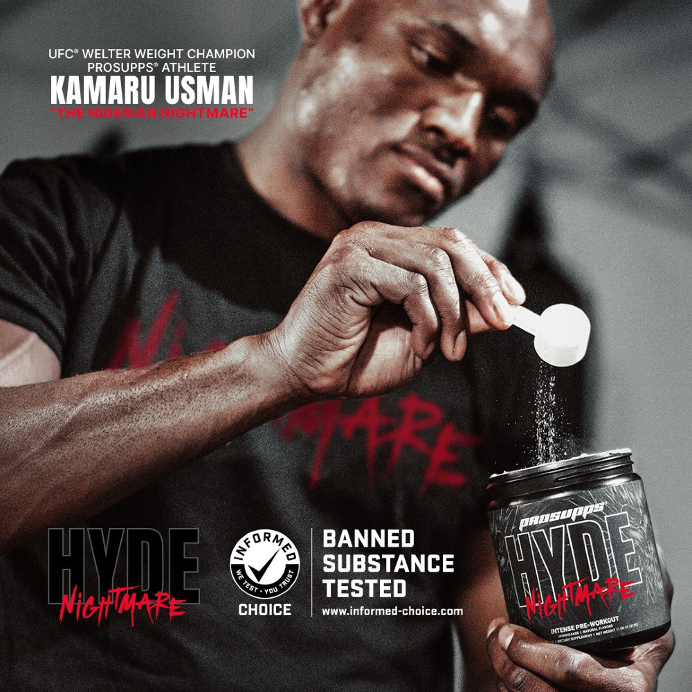 Предтренировочный комплекс Pro Supps Hyde Nightmare Intense Pre-Workout 312 g Jawbreaker, фото №2 Предтренировочный комплекс Pro Supps Hyde Nightmare Intense Pre-Workout 312 g Jawbreaker, фото №2