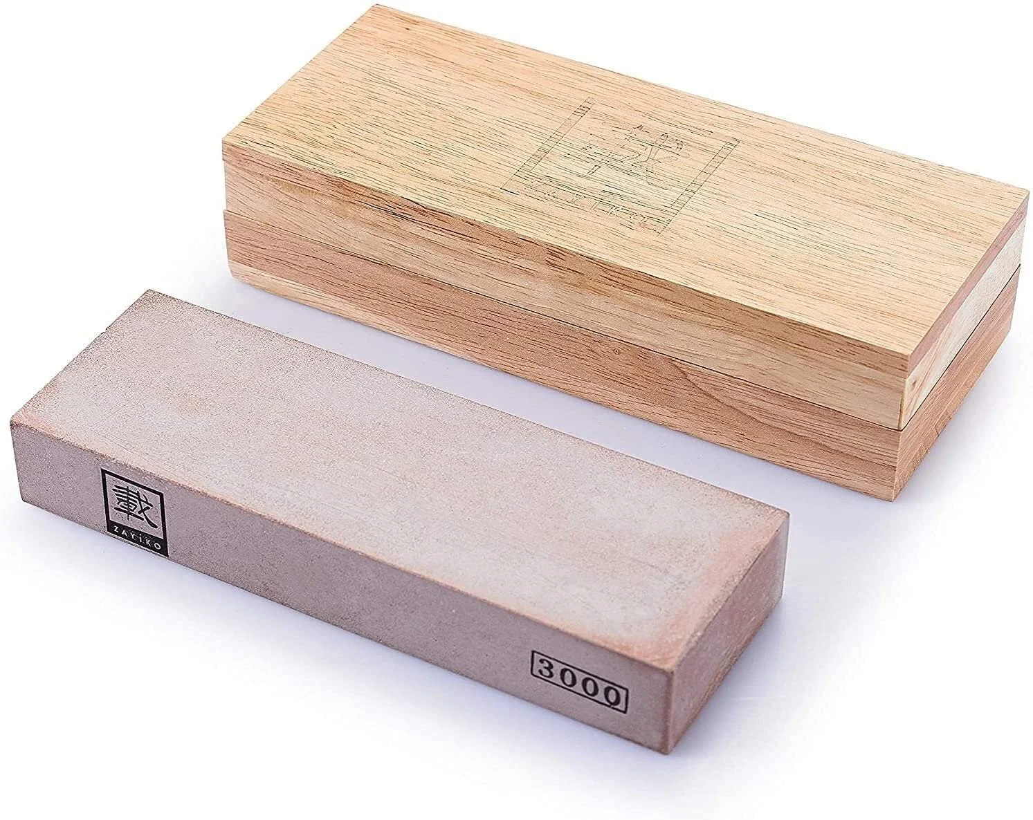 Точильний камінь Zayiko 3000 Grit карбід кремнію 20x7x3 см у дерев'яній коробці, фото №8 Точильний камінь Zayiko 3000 Grit карбід кремнію 20x7x3 см у дерев'яній коробці, фото №8