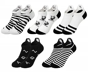 Женские носки Initlove, 5 пар, низкие, повседневные, невидимые носки-следки - Фото 1