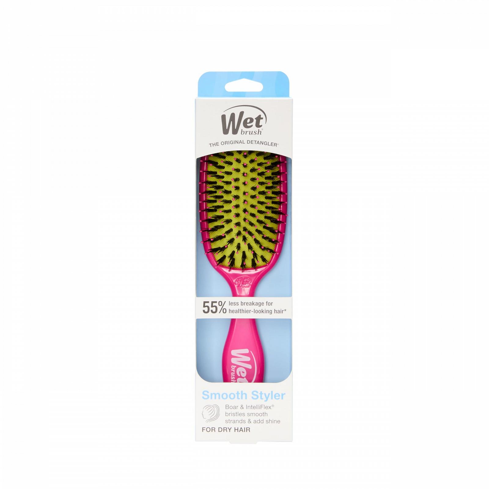 Щітка для волосся Wet Brush Shine Enhancer рожева, фото №11