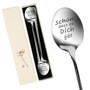 Ложка Кофейная из нержавеющей стали, набор 2 шт - Фото 1