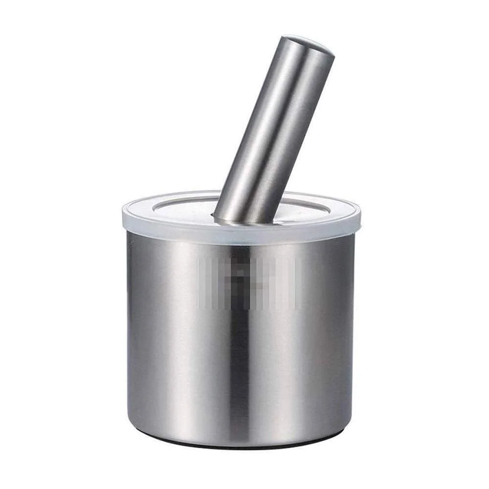 Ступка з товкачиком, нержавіюча сталь, фото №1