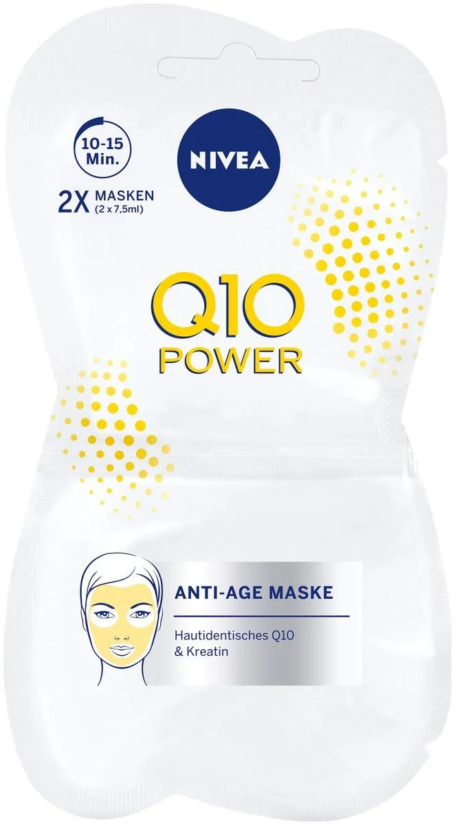 Маска для обличчя NIVEA Q10 Power проти зморшок, 15 мл, фото №1 Маска для обличчя NIVEA Q10 Power проти зморшок, 15 мл, фото №1