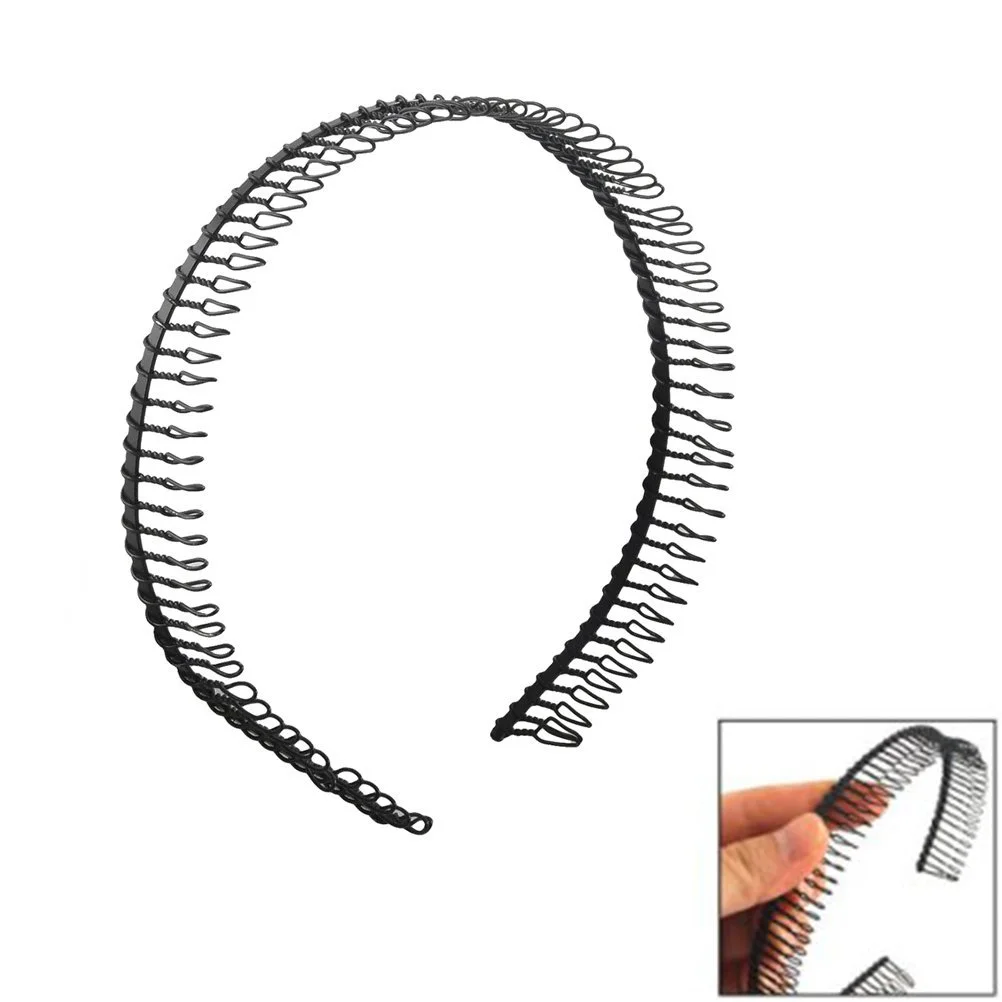 Обруч Alice Rosenice Черный с гребешками, фото №2