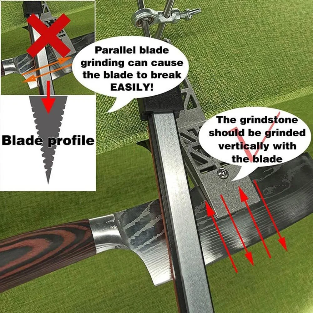 Точилка для ножів професійна з фіксованою рамою та точильним каменем, фото №3 Точилка для ножів професійна з фіксованою рамою та точильним каменем, фото №3