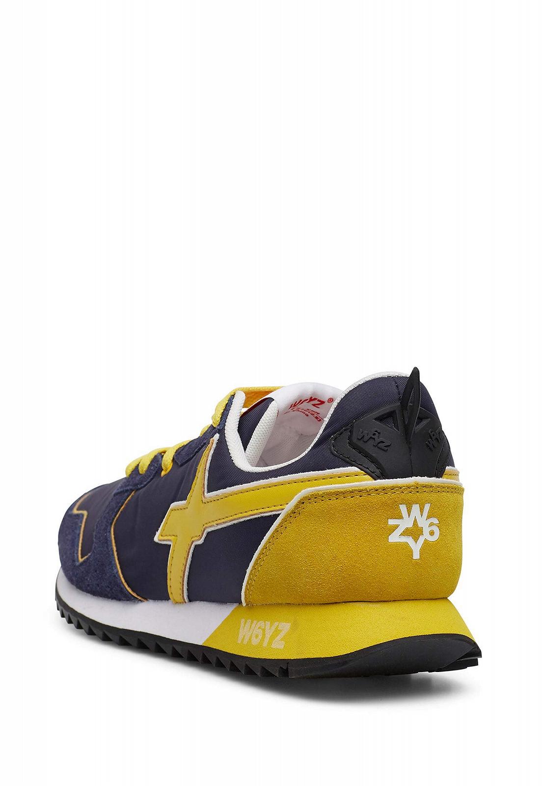 Кросівки W6YZ Jet M Шкіра та нейлон Помаранчевий/Зелений мілітарі, фото №5