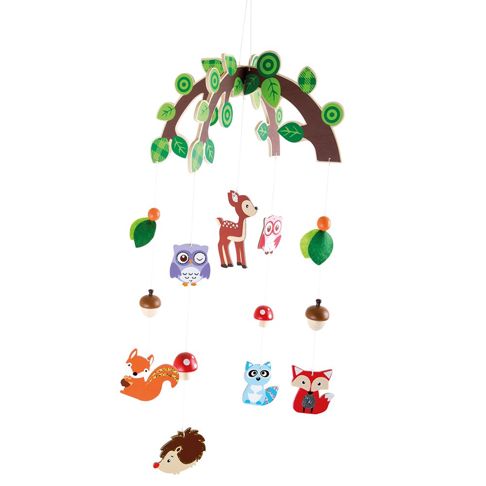 Mobile Small Foot 10116 Лесные Животные Дерево Картон Фетр, фото №1