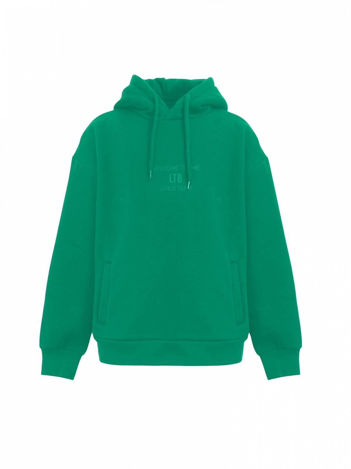 Толстовка LTB Jeans Tebeze для девочек, размер 152 см, зеленая, фото №1