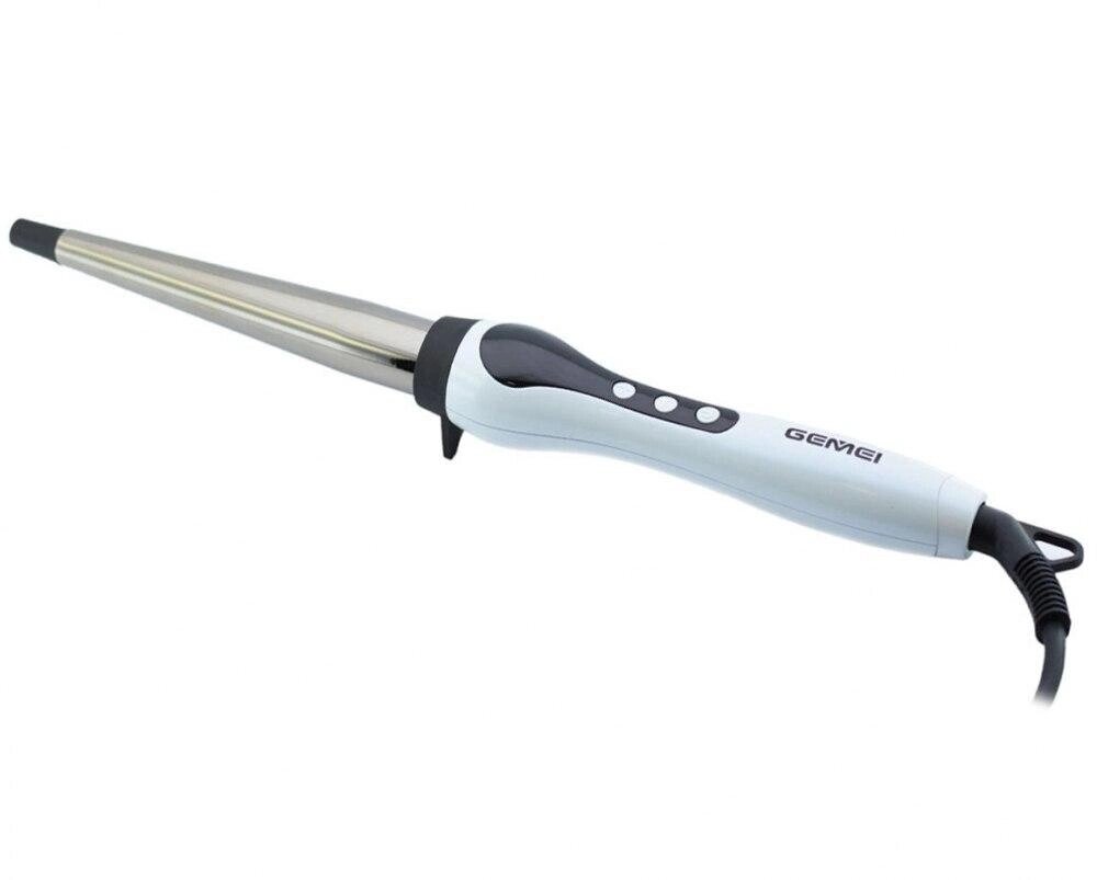 Конусная профессиональная плойка для локонов GM 403, фото №7 Конусная профессиональная плойка для локонов GM 403, фото №7