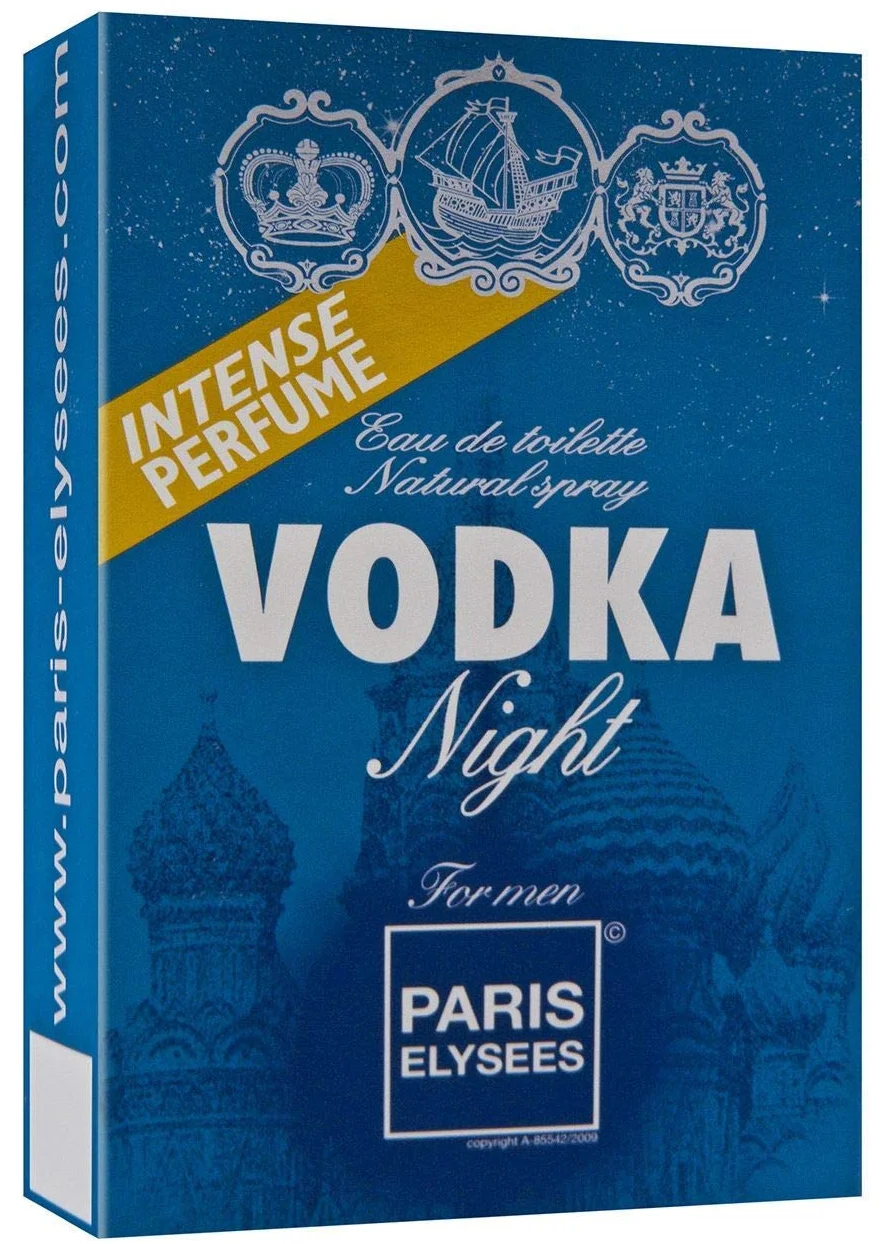 Туалетна вода Paris Elysees Vodka Night 100 мл, фото №2
