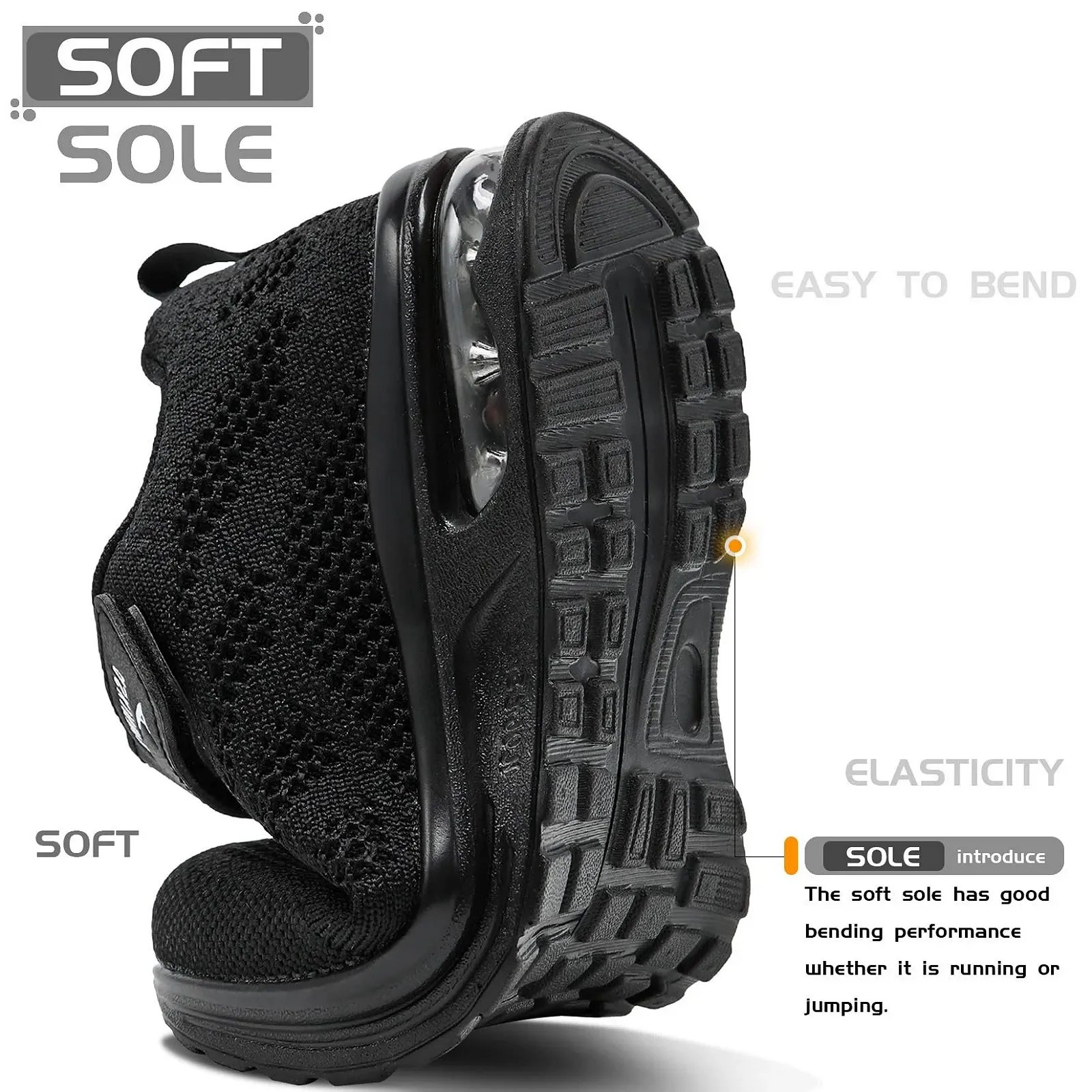 Кросівки Дитячі ASHION Дитячі Сітка Дихаючі Вуличні Бігові, фото №5