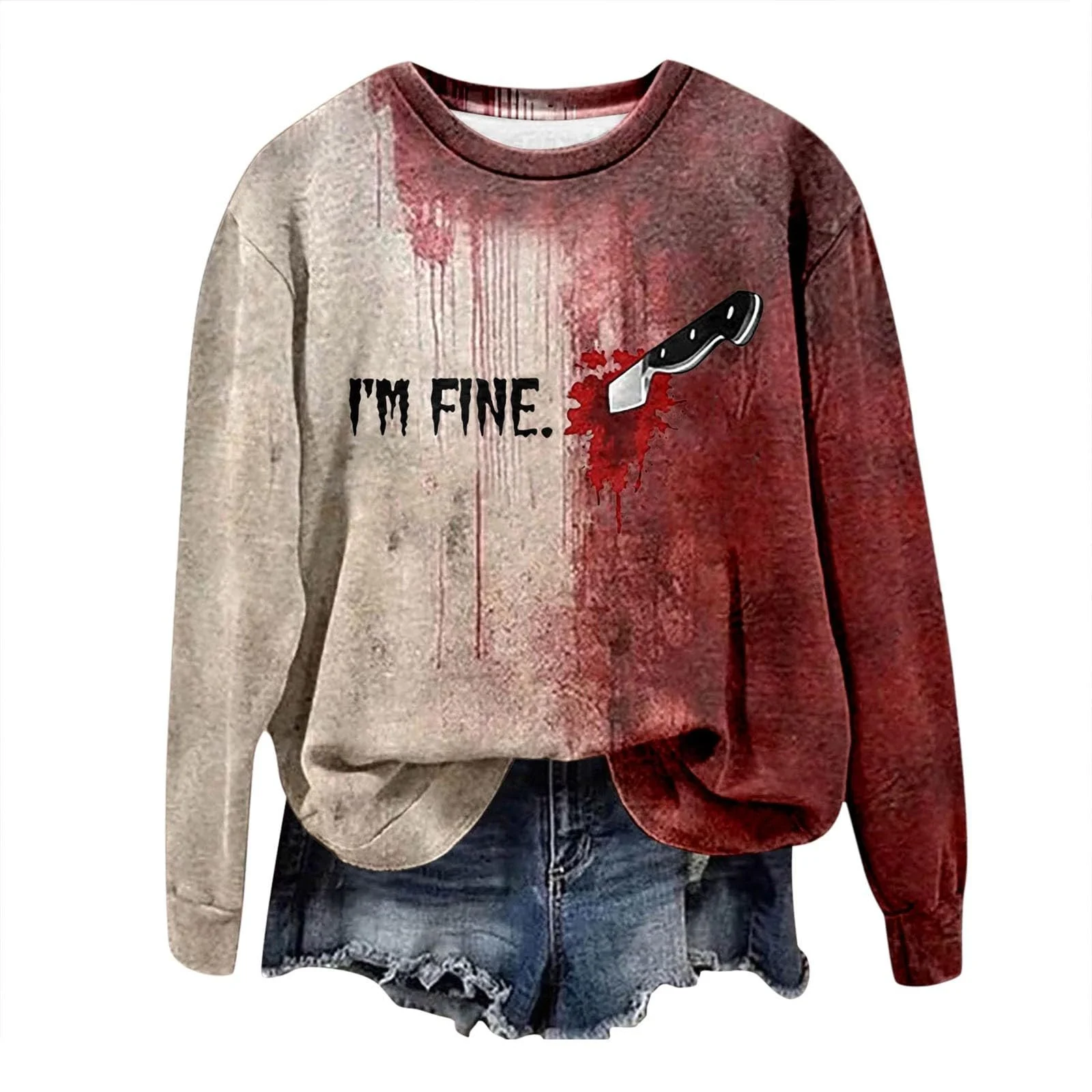 Женский Пуловер Осенний Хлопковый Лонгслив Базовый Свитшот Теплый Круглый вырез, фото №1 Женский Пуловер Осенний Хлопковый Лонгслив Базовый Свитшот Теплый Круглый вырез, фото №1