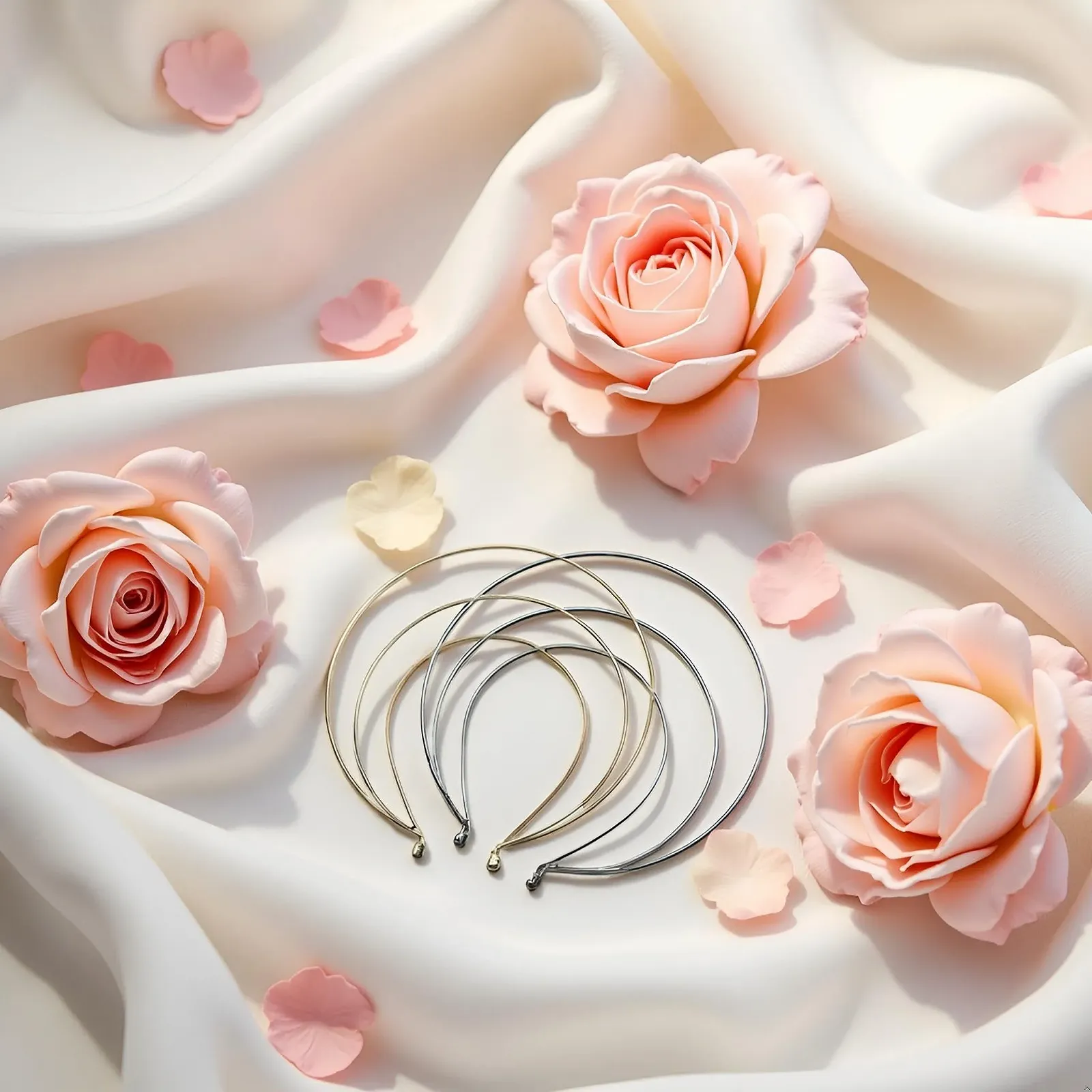 Обруч-корона срібна триярусна, фото №7