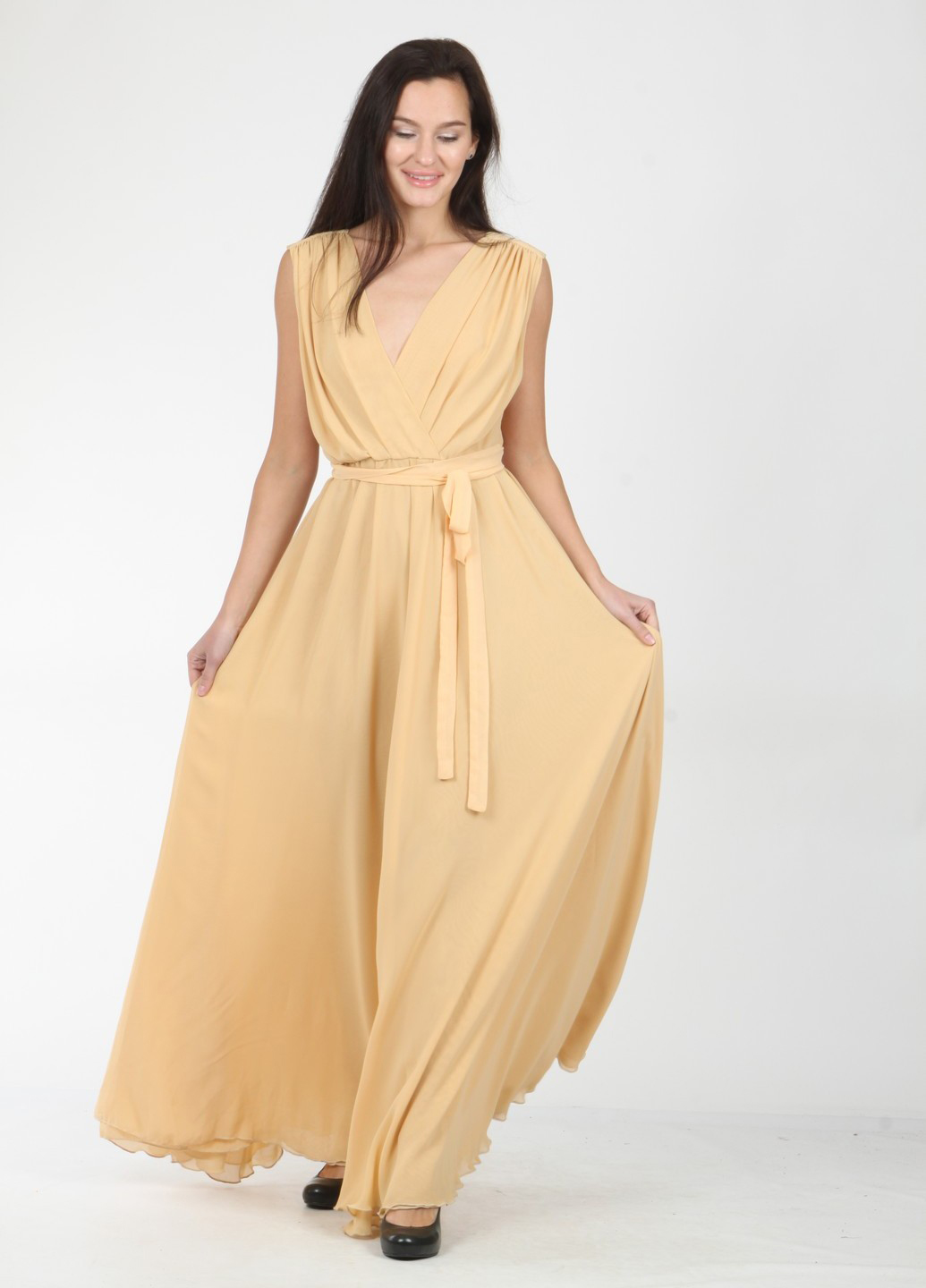 Платье Enna Levoni S Бежевый (ND-917-Beige), фото №3