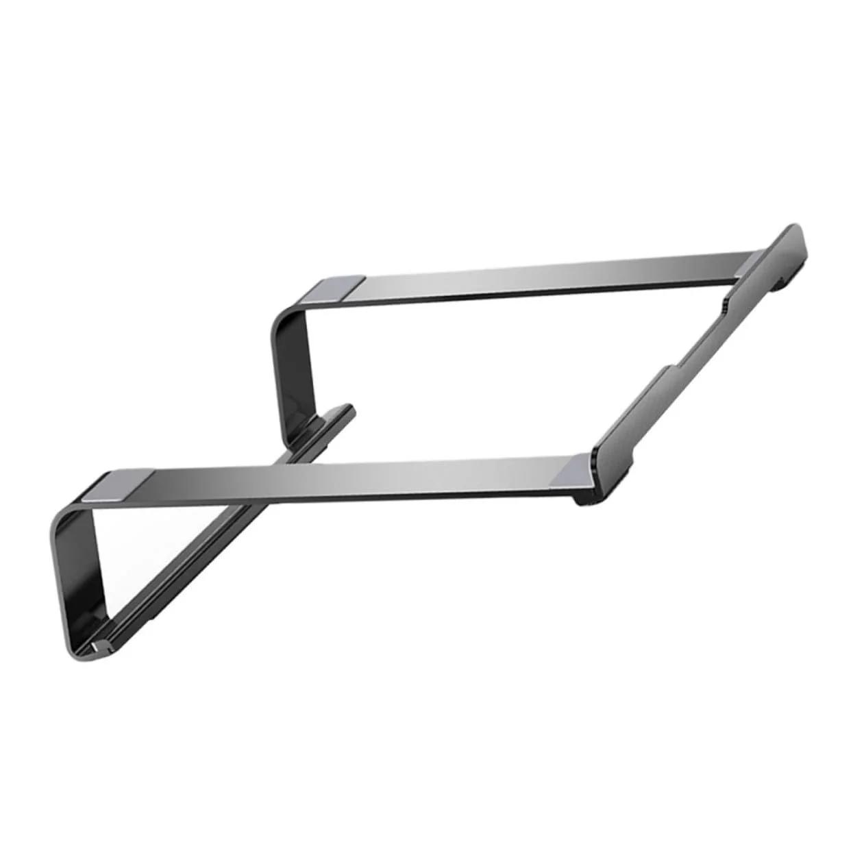 Підставка для ноутбука алюмінієва Легка вентильована з порожнистим дизайном для охолодження Стабільна підтримка, фото №1