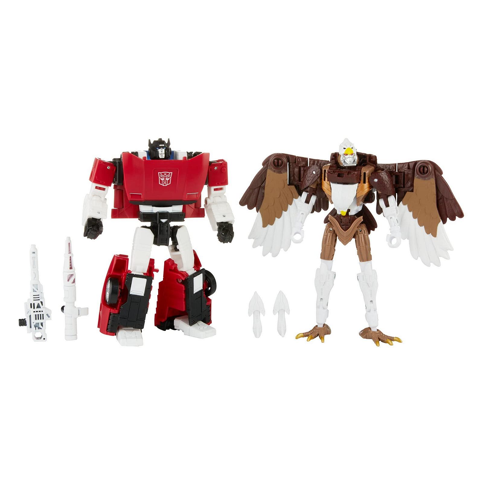 Трансформер Sideswipe, Skywarp Cерія Kingdom Battle Across Time Deluxe Class WFC-K42, 14 см, фото №1