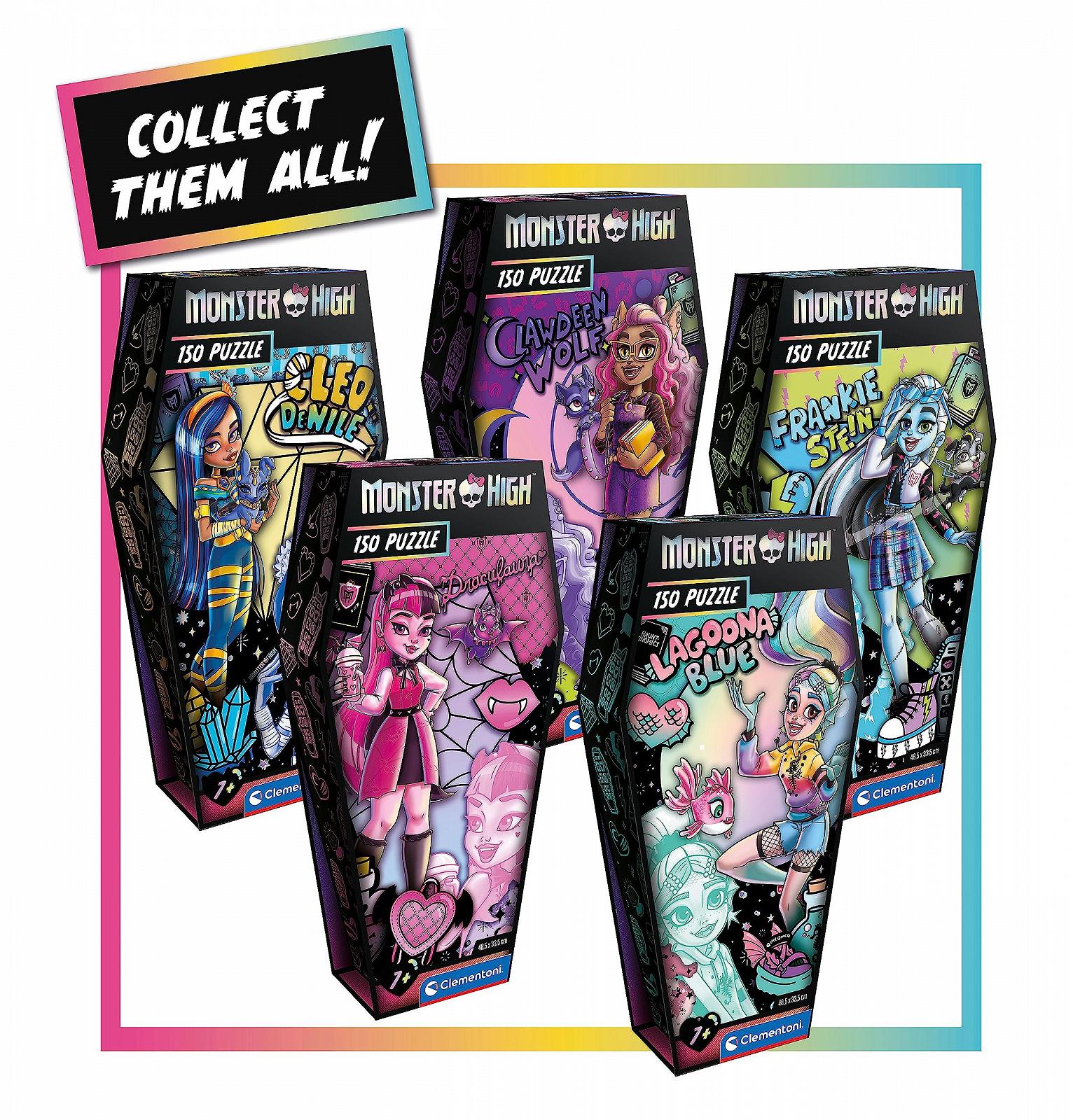 Пазл Clementoni Supercolor Monster High 28187 150 элементов 7+, фото №6