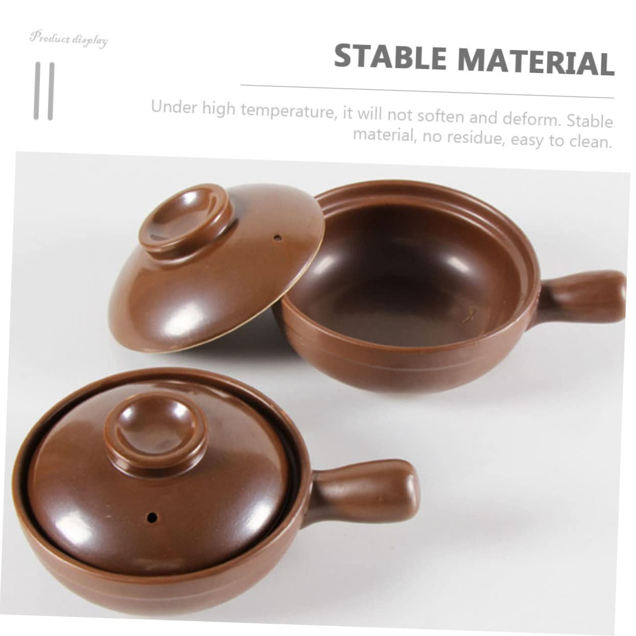 Ківш для тушкування літієва керамічний жаростійкий з бічною ручкою для плити, фото №7 Ківш для тушкування літієва керамічний жаростійкий з бічною ручкою для плити, фото №7