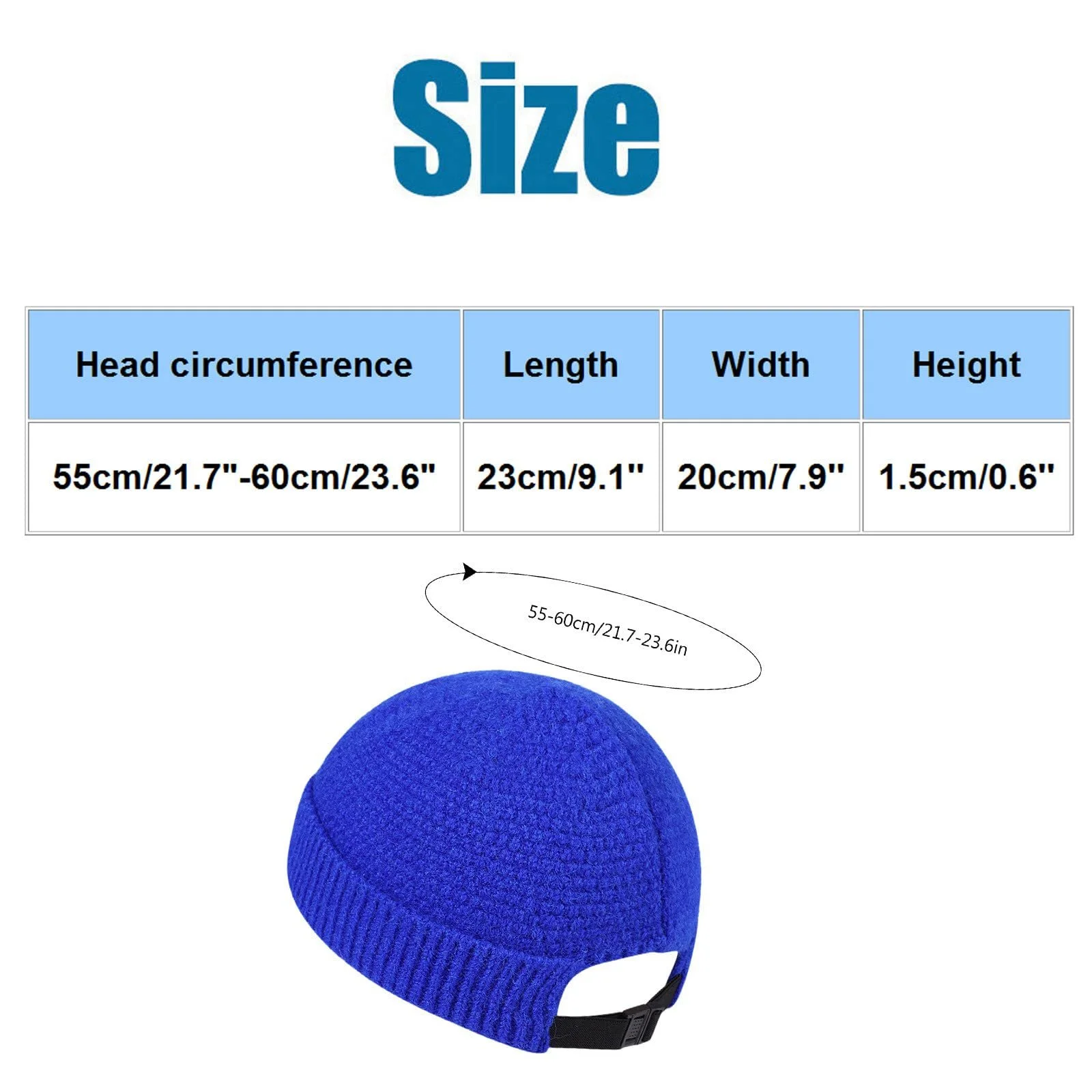 Вязаная шапка jieGorge, фото №5