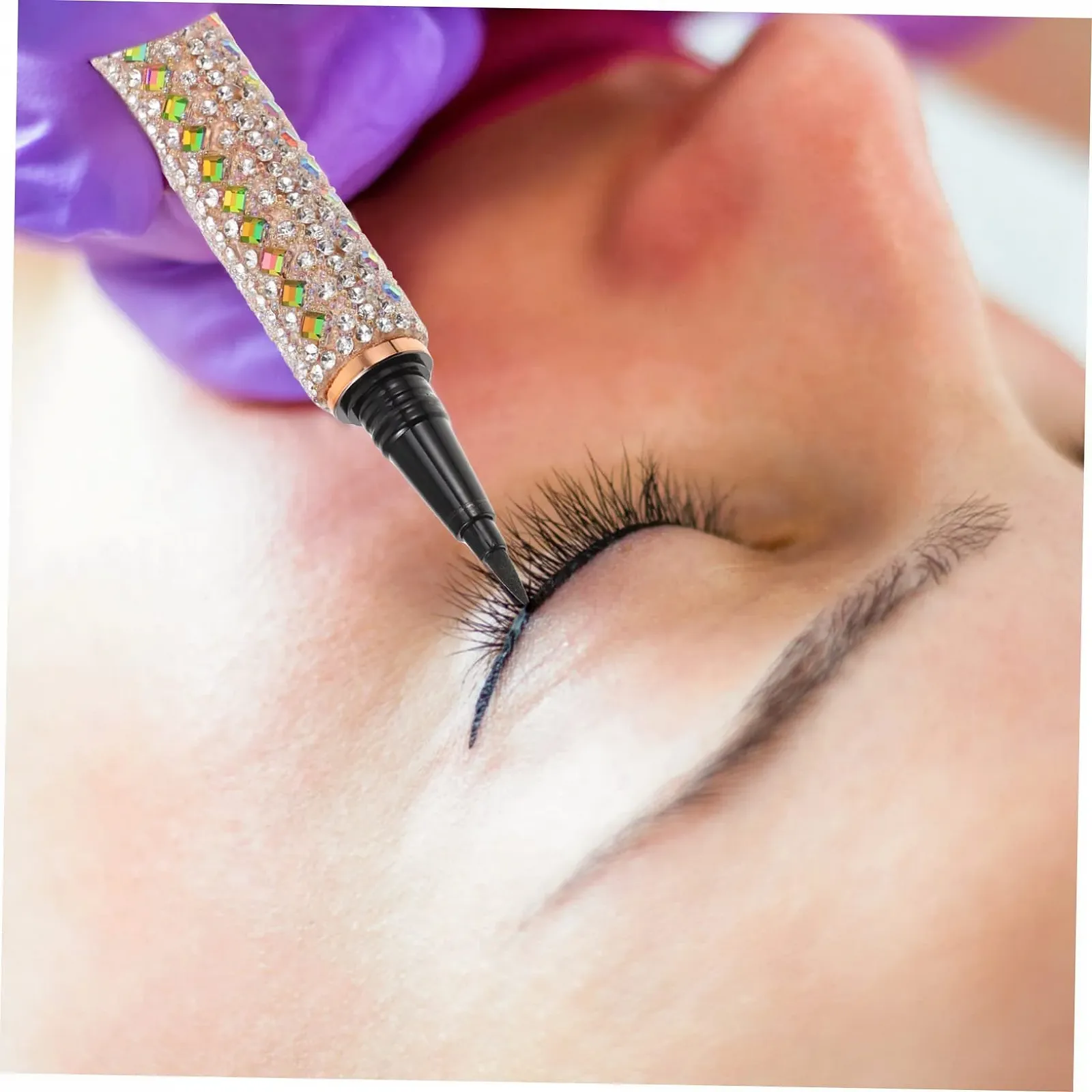 Подводка MERRYHAPY Жидкая Коричневый, фото №7