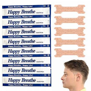 Пластирі для носа Snoring 200 шт. для покращення дихання - Фото 1