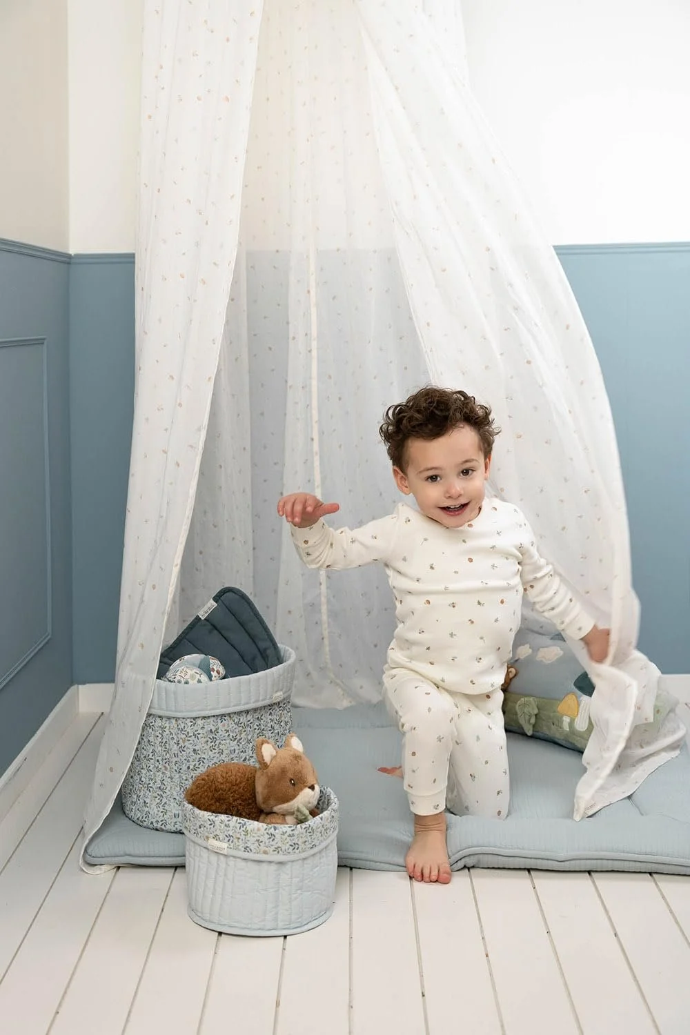 Органайзер для пеленального столика Little Dutch Forest Adventure TE31044030 Круглая Большая Двусторонняя, фото №7