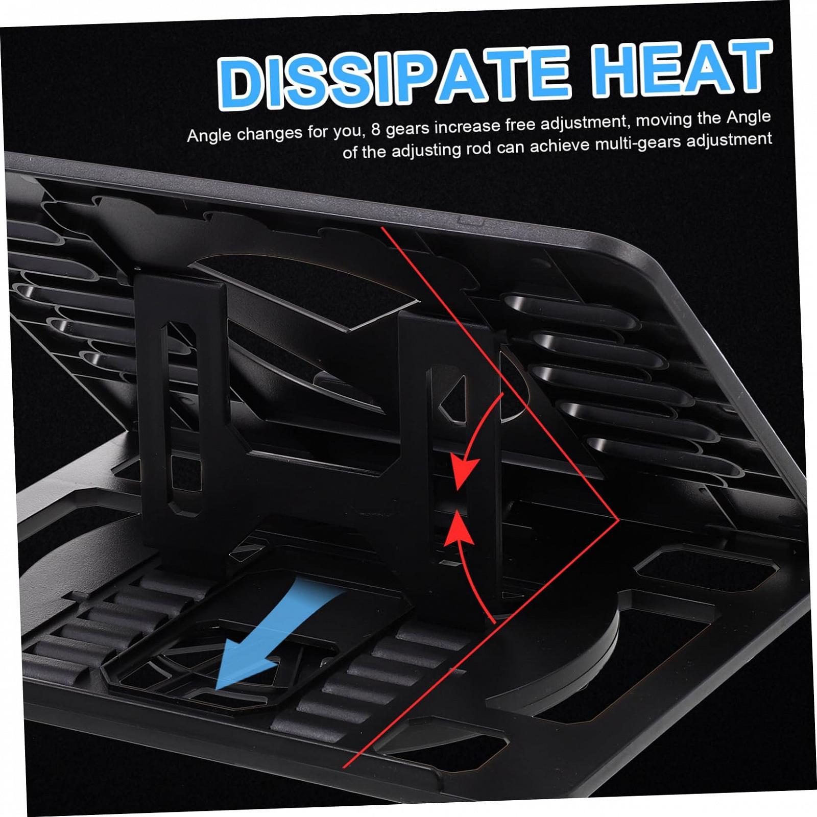 Підставка для ноутбука TEHAUX Складана з функцією обертання для офісу та подорожей, фото №9