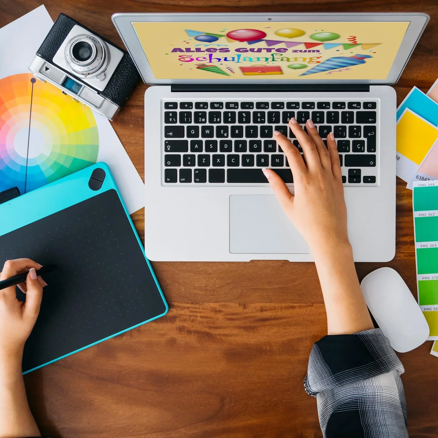 Скарбничка Alles Gute zum Schulanfang дерев'яна, фото №8