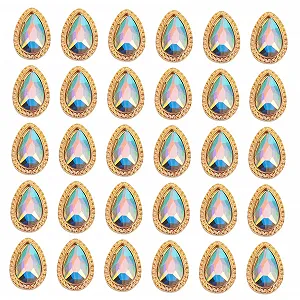 Стрази Краплеподібної форми 30шт. - Фото 1