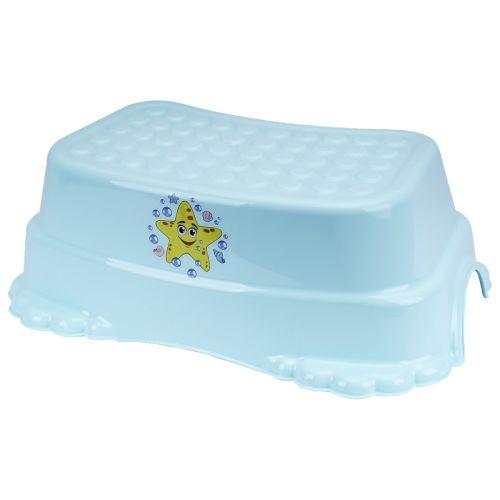 Детская подставка-ступенька бирюзовая [tsi194616-ТSІ], фото №1