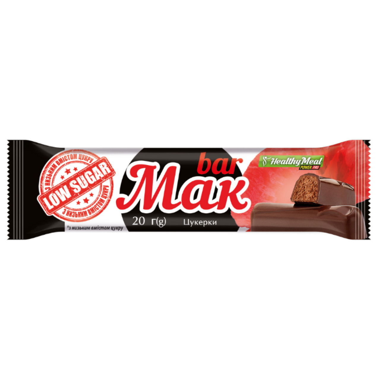 Power pro MAK bar 20x20g, фото №1 Power pro MAK bar 20x20g, фото №1