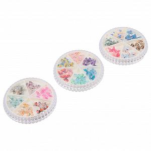 Метелик MERRYHAPY 3D Підвіски Плоскі камені Наклейки на нігті з 3D - Фото 1