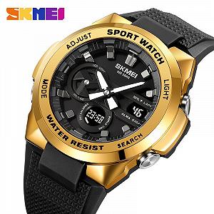 Годинник Skmei 2105GD Золотий synthetic.ua - Фото 1