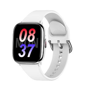 SMARTY 2.0 Жіночий цифровий автоматичний годинник з силіконовим ремінцем SW081B Срібний synthetic.ua - Фото 1