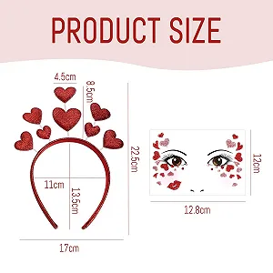 Обруч Love Красный synthetic.ua - Фото 1