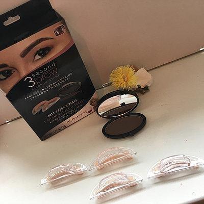 Набор штампов для бровей 3 Second Brow Формы Трафареты-штампы, фото №6