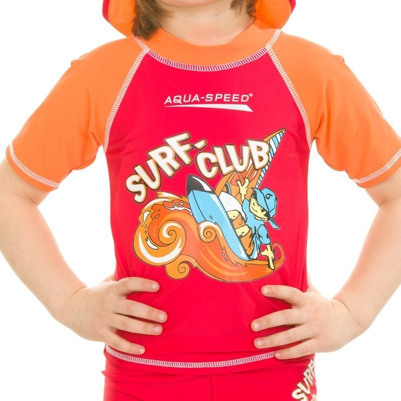 Футболка для плавания Aqua Speed SURF-CLUB XS, фото №1