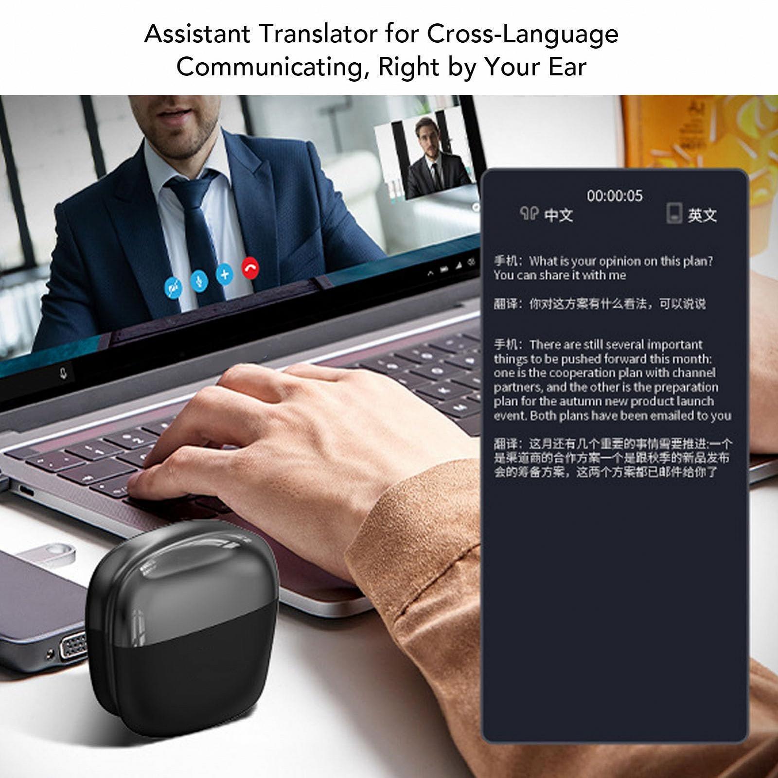 Навушники для голосового перекладу AI  в реальному часі, Синхронний, фото №2