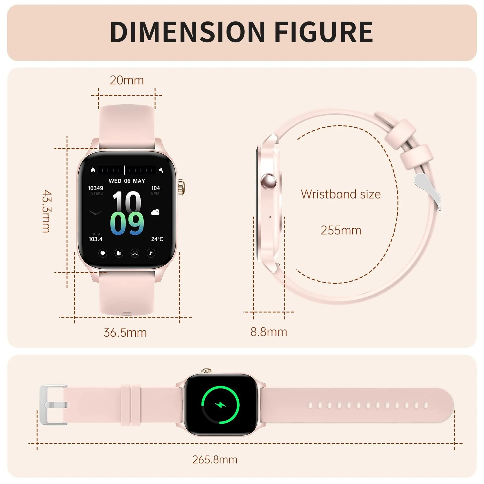 Смарт-часы HXQHSTBG для мужчин и женщин, фитнес-трекер с функцией телефона, 1,8-дюймовые HD-смарт-часы, IP67 водонепроницаемые, измерение кислорода в крови, 100+ спортивных режимов, трекер активности для Android/iOS, фото №7 Смарт-часы HXQHSTBG для мужчин и женщин, фитнес-трекер с функцией телефона, 1,8-дюймовые HD-смарт-часы, IP67 водонепроницаемые, измерение кислорода в крови, 100+ спортивных режимов, трекер активности для Android/iOS, фото №7