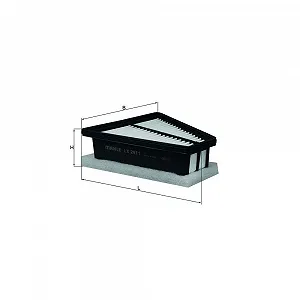 Воздушный фильтр KNECHT LX 2911 для RENAULT - Фото 1