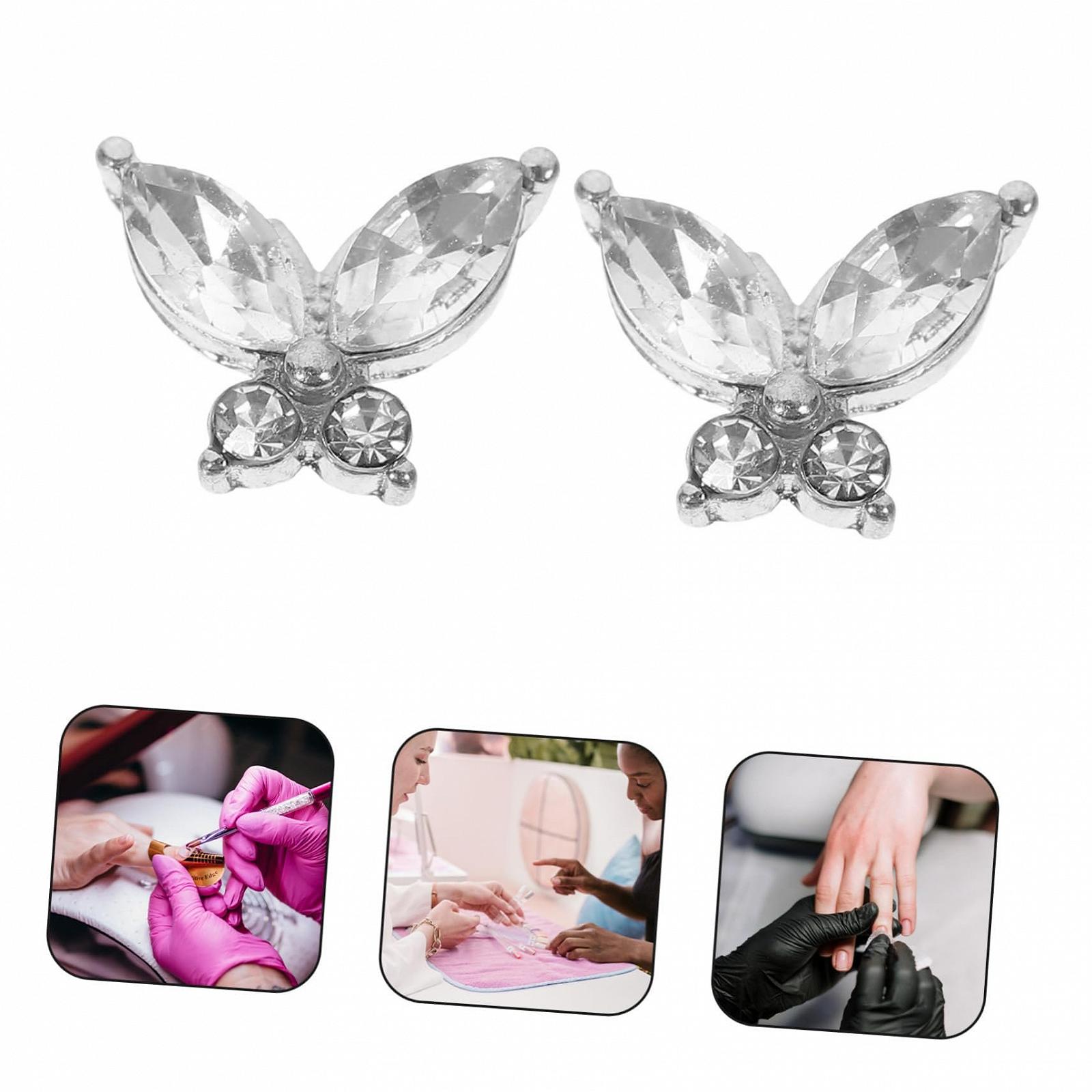 Метелик Healeved, 3 набори, сріблястий колір, фото №3