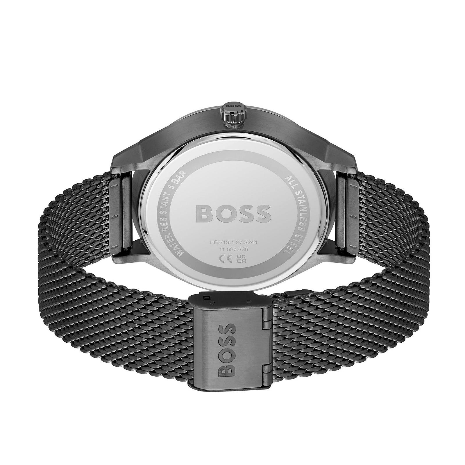 Кварцовий годинник BOSS Multi Zifferblatt для чоловіків, колекція Tyler з браслетом з нержавіючої сталі, фото №3