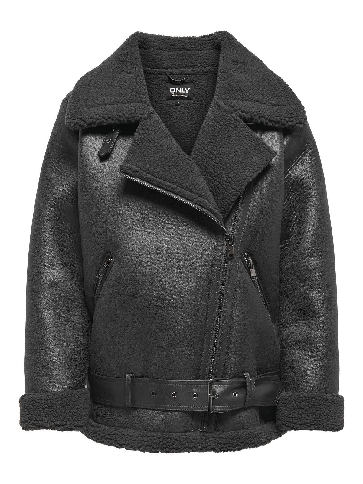 Куртка Авіатор Жіноча ONLY Onlnewlis Faux Leather Aviator CC OTW зі штучної шкіри, фото №1