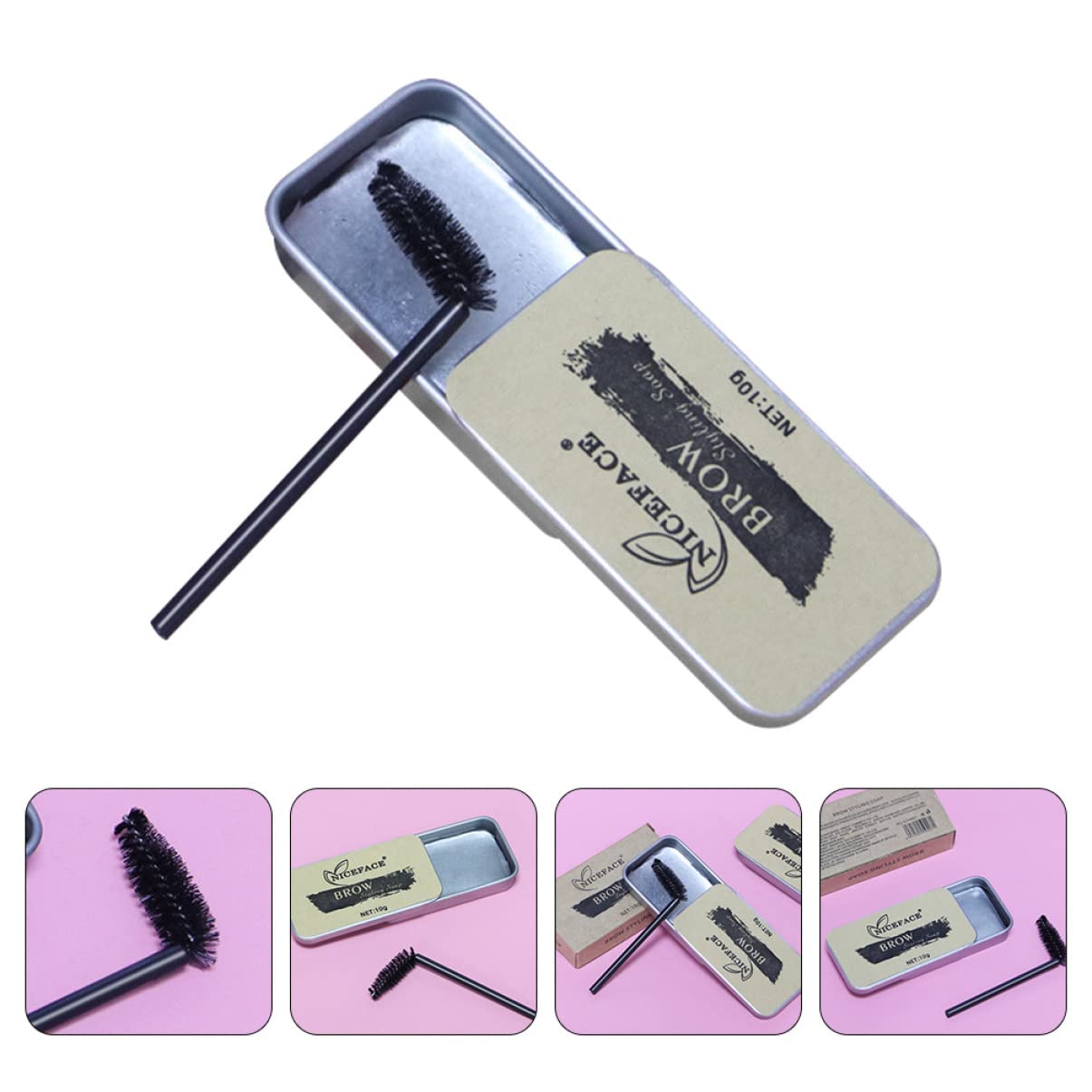 Бальзам Гель Воск Помада для бровей Крем Beaupretty 1 набор, фото №3 Бальзам Гель Воск Помада для бровей Крем Beaupretty 1 набор, фото №3